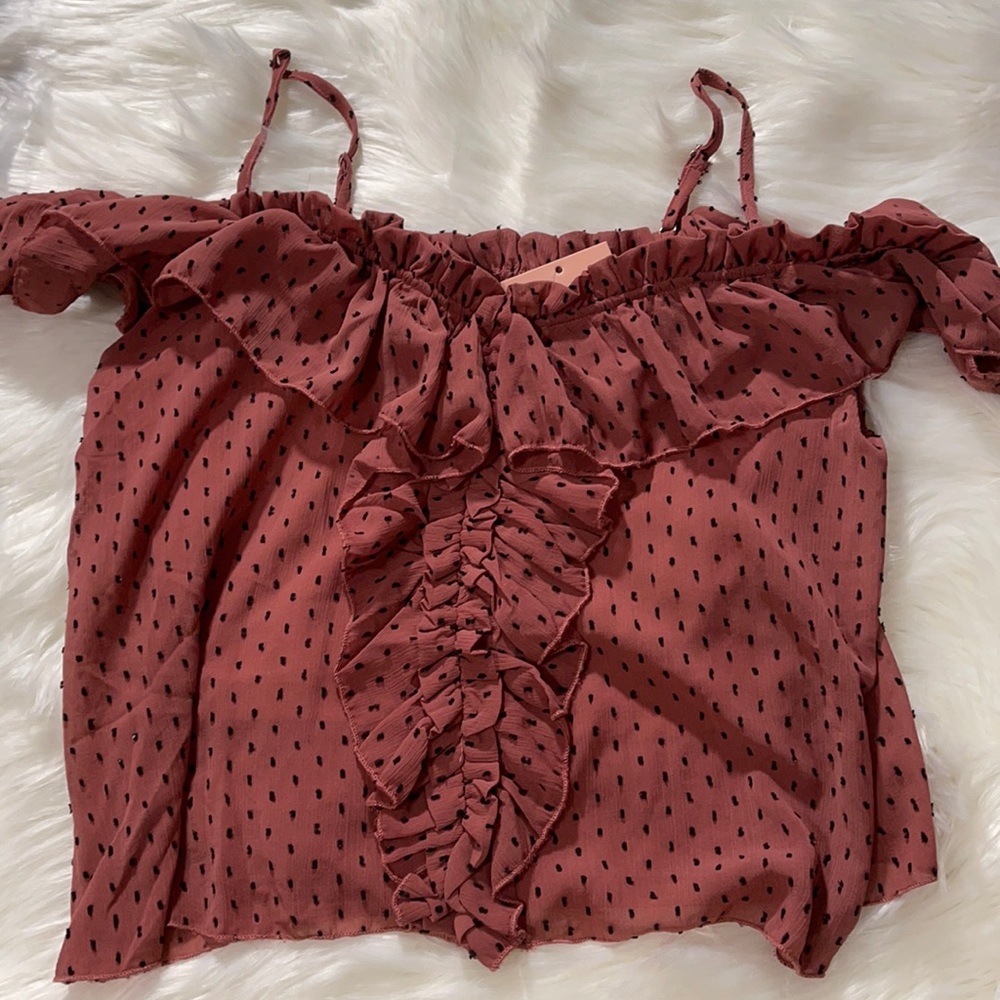 Off the shoulder cami